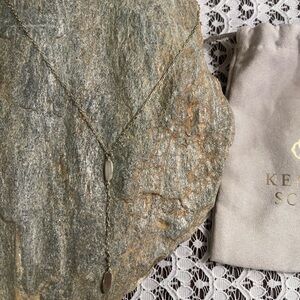 Kendra Scott Fallon Y Gold Necklace